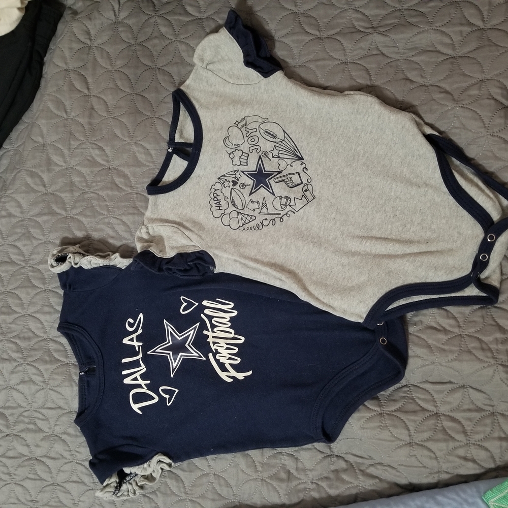 NFL Kids One Piece Set - Navy and Gray